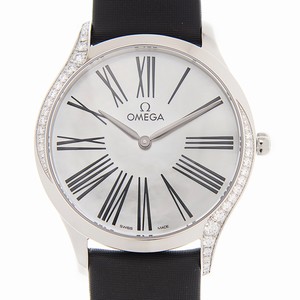 Omega DE VILLE 428.17.36.60.05.001 Quartz Stainless Steel & Diamonds White
