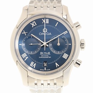 Omega DE VILLE 431.10.42.51.03.001 Automatic Stainless Steel Blue 