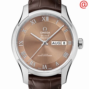 Omega DE VILLE 433.13.41.22.10.001 Automatic Stainless Steel Brown 