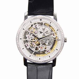 Vacheron Constantin TRADITIONNELLE 43578/000g-9393 Automatic 18kt White Gold & Diamond Silver