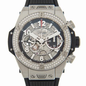 Hublot BIG BANG 441.NX.1170.RX.1104 Automatic Titanium & Diamond Transparent Skull