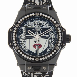 Hublot BIG BANG 465.CX.1120.VR.1204.LIP20(LTD 100)  Automatic Ceramic & Diamonds Black & White