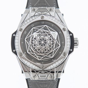 Hublot BIG BANG 465.SS.7047.VR.1204.MXM20 Automatic Stainless Steel & Diamonds Gray