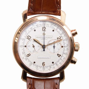 Vacheron Constantin MALTE 47120/000R-9099 Manual Wind 18kt Rose Gold Silvery & White