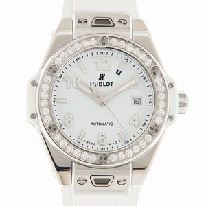 Hublot BIG BANG 485.SE.2010.RW.1204  Automatic Stainless Steel & Diamonds White