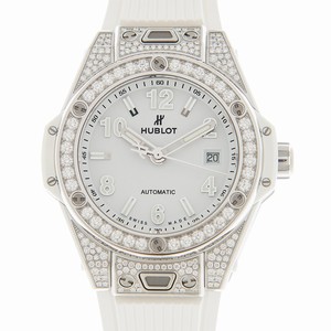 Hublot BIG BANG 485.SE.2010.RW.1604 Automatic Stainless Steel & Diamonds White