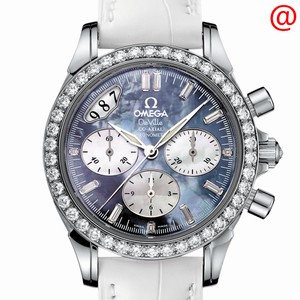 Omega DE VILLE 4877.72.36 Automatic Stainless Steel & Diamonds Blue 