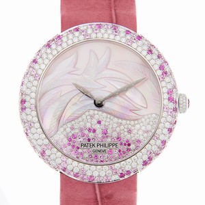 Patek Philippe CALATRAVA 4899/900G-001 Automatic 18kt White Gold & Diamond Pink