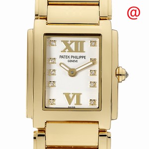 Patek Philippe TWENTY-4 4907/1J-001 Quartz 18kt Yellow Gold White