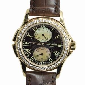 Patek Philippe COMPLICATIONS 4934R-001 Manual Wind 18kt Rose Gold & Diamonds Dark Brown 