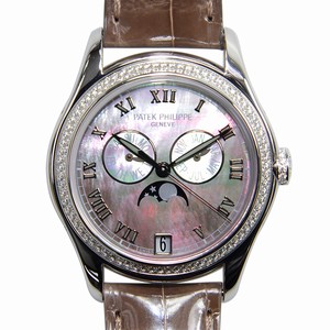 Patek Philippe COMPLICATIONS 4936G-001 Automatic 18kt White Gold & Diamond Brown 