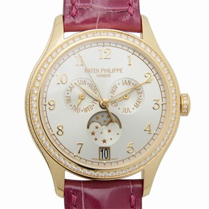 Patek Philippe COMPLICATIONS 4947R-001 Automatic 18kt Rose Gold & Diamonds Silver