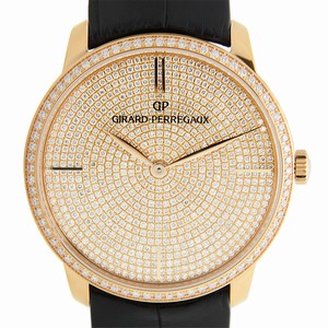 Girard Perregaux GIRARD-PERREGAUX 1966 49525D52A1B1BK6A Automatic 18kt Rose Gold & Diamonds Gold