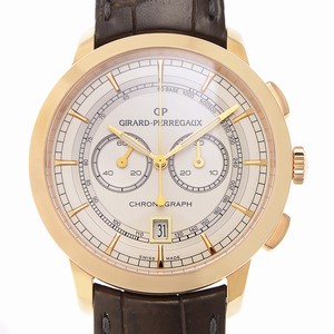 Girard Perregaux GIRARD-PERREGAUX 1966 49529-52-131-BABA Manual Wind 18kt Rose Gold White