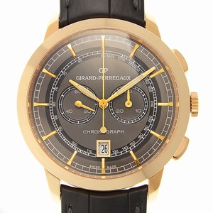 Girard Perregaux GIRARD-PERREGAUX 1966 49529-52-231-BA6A Manual Wind 18kt Rose Gold Gray