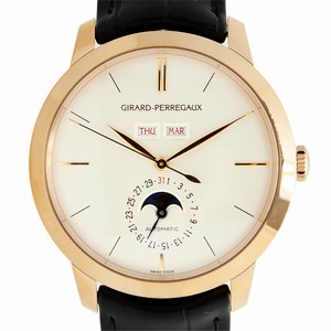 Girard Perregaux GIRARD-PERREGAUX 1966 49535-52-151-BK6A Automatic 18kt Rose Gold White