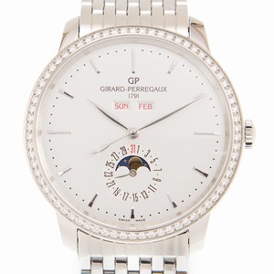 Girard Perregaux GIRARD-PERREGAUX 1966 49535D11A131-11A Automatic Stainless Steel & Diamonds White