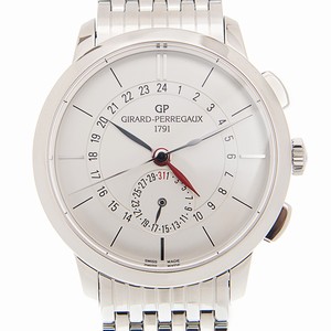 Girard Perregaux 1966 49544-11-132-11A Automatic Stainless Steel Silver