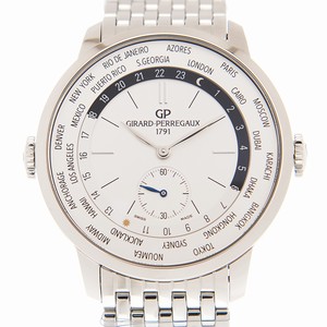 Girard Perregaux 1996 49557-11-132-11A Automatic Stainless Steel Silver