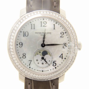 Patek Philippe COMPLICATIONS 4968G-010 Manual Wind 18kt White Gold & Diamond Silver
