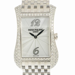 Patek Philippe GONDOLO 4972/1G-001 Quartz 18kt White Gold & Diamond White