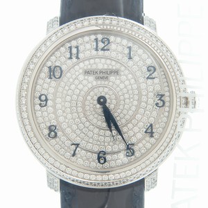 Patek Philippe CALATRAVA 4978/400G-001 Automatic 18kt White Gold & Diamond Silver