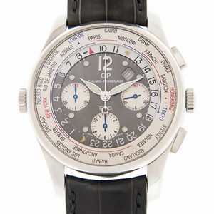 Girard Perregaux 1996 49805-11-255-BA6A Automatic Stainless Steel Silver & White
