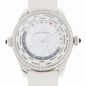Girard Perregaux 1996 49860D11A761-BK7A Automatic Stainless Steel & Diamonds Silvery & White