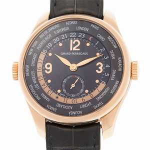 Girard Perregaux  49865-52-651-BA6A Automatic 18kt Rose Gold Black