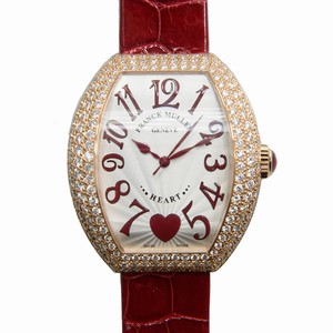 Franck Muller HEART 5000 H SC C 6H D3 (5N) Automatic 18kt Rose Gold & Diamonds Silver