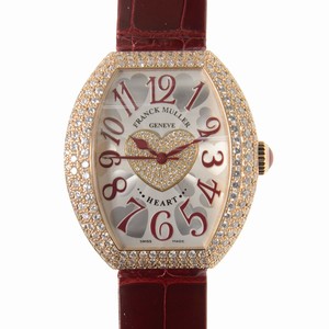 Franck Muller HEART 5000 H SC D3 1P (5N) Automatic 18kt Rose Gold & Diamonds Silver