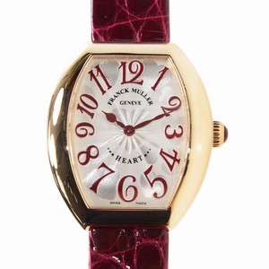 Franck Muller HEART 5002 L QZ (5N) Quartz 18kt Rose Gold Silver