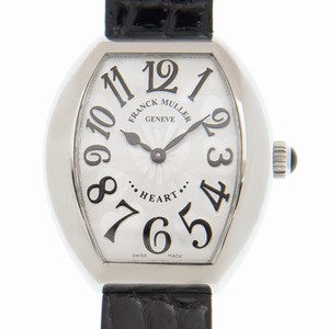 Franck Muller HEART 5002 L QZ (AC)-BLACK Quartz Stainless Steel Silver