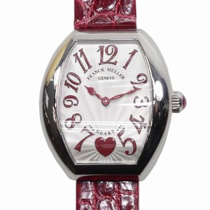 Franck Muller HEART 5002 L QZ C 6H (AC) Quartz Stainless Steel Silver