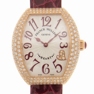 Franck Muller HEART 5002 L QZ D C4 CD (5N) Quartz 18kt Rose Gold White