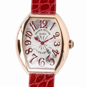 Franck Muller HEART 5002 M QZ (5N) Quartz 18kt Rose Gold Silver