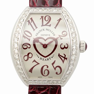 Franck Muller HEART 5002 M QZ C D 1R (AC) Quartz Stainless Steel & Diamonds Silver
