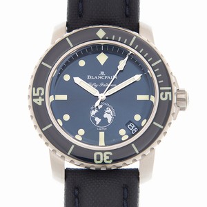 Blancpain FIFTY FATHOMS 5008-11B40-NAOA Automatic Stainless Steel Blue 