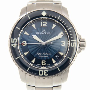 Blancpain FIFTY FATHOMS 5015D-1140-71B Automatic Stainless Steel Blue 
