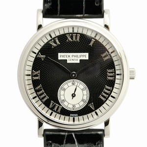 Patek Philippe CALATRAVA 5022G-001 Manual Wind 18kt White Gold Black