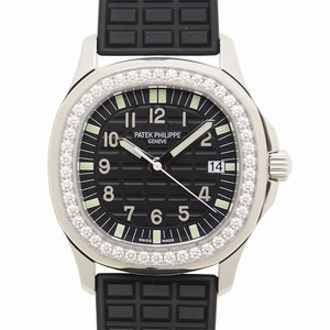 Patek Philippe AQUANAUT 5067A-001 Quartz Stainless Steel & Diamonds Black