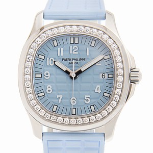 Patek Philippe AQUANAUT 5067A-017 Quartz Stainless Steel & Diamonds Blue 