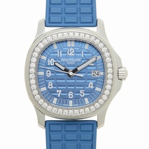 Patek Philippe AQUANAUT 5067A-022 Quartz Stainless Steel & Diamonds Blue 