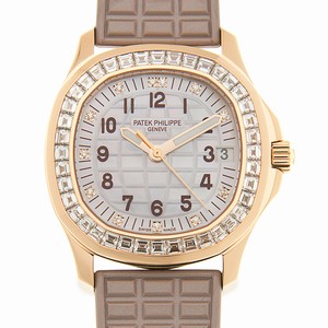 Patek Philippe AQUANAUT 5072R-001 Automatic 18kt Rose Gold & Diamonds Gray