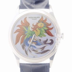 Patek Philippe CALATRAVA 5077P-053 Automatic Platinum White