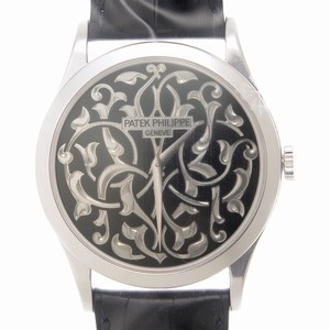 Patek Philippe CALATRAVA 5088/100P-001 Automatic 18kt White Gold Black