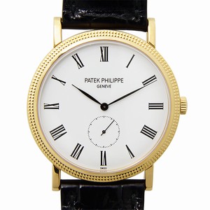 Patek Philippe CALATRAVA 5119J-001 Manual Wind 18kt Yellow Gold White