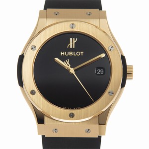 Hublot CLASSIC FUSION 511.VX.1280.RX.MDM40 (LTD 100 PC) Automatic 18kt Yellow Gold Black
