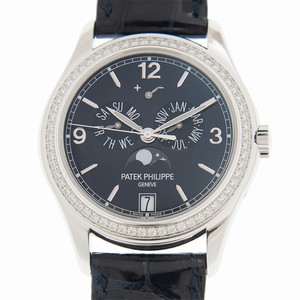 Patek Philippe COMPLICATIONS 5147G-001 Automatic 18kt White Gold & Diamond Blue 