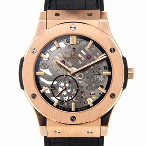 Hublot CLASSIC FUSION 515.OX.0180.LR Manual Wind 18kt Rose Gold Transparent Skull